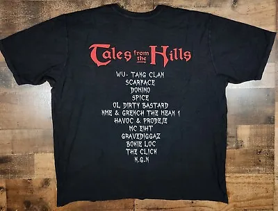 Rule Tales From The Hills Rap T-Shirt Wu Tang ODB Scarface E40 NGN Hip Hop Tee • $299.99