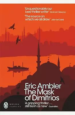 The Mask Of Dimitrios By Eric Ambler Paperback Book • £10.99