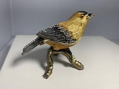 Department 56 ~Bejeweled Bird On Branch 3.5  Trinket Box • $29