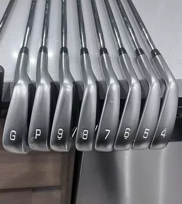 Mizuno JPX 919 Forged Irons 4-PWGW Dynamic Gold 105 Steel Stiff RH • $1018.55