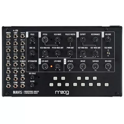 Moog Mavis Monophonic Semi-Modular Analog Synthesizer With Modular Utilities • $299