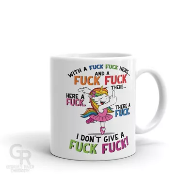 Novelty Mug Unicorn Gift - Funny Naughty Coffee Mug • $23.95