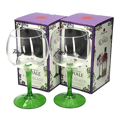 £12.99 • Buy 2 X Tanqueray Royale Green Steamed Balloon Glass. BOXED.COLLECTABLES.Bar. Pub