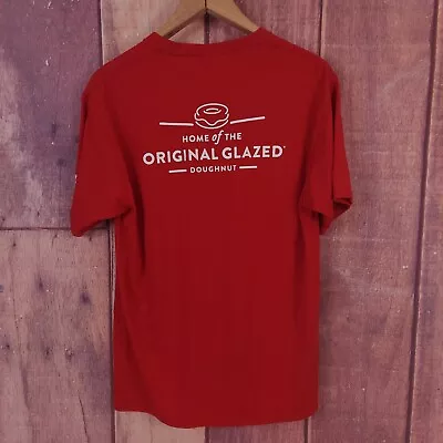 $15 • Buy Krispy Kreme Doughnuts Tshirt Red Size Large Original Glazed