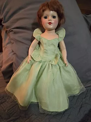 Vintage Mary Hoyer Doll - 14  - Hard Plastic - Marked (343) • $42