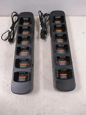 Lot Of 2 Motorola RPN4055A 6 Bay Multi-Unit Charging Station RDX Series • $99.95