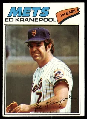 1977 Topps Ed Kranepool New York Mets #201 • $1