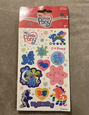 Vintage My Little Pony Sticker Sandy Lion New Sealed 2 Sheets 2003 Acid Free • $7.99