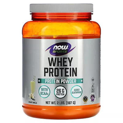 Whey Protein Powder Creamy Vanilla 2 Lbs (907 G) • $33.29