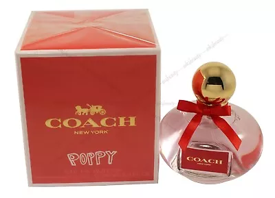 Coach Poppy By Coach 3.4oz/100ml Edp Spray For Women New In Box • $39.99