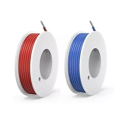 £9.95 • Buy 20 AWG 0.5 Mm² Electrical Wire Kit 2 Colour 12V Spool Low Voltage 2 X 22Feet
