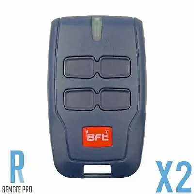 2 X Genuine BFT Mitto Garage/Gate Remote Type B RCB TX2/TX4/0678 4 Button • $87.80