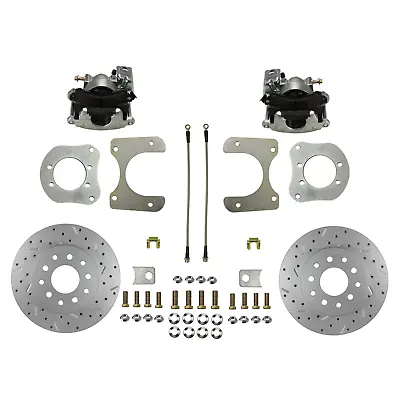 Rear Disc Brake Conversion Kit For Mopar 8-1/4 And 9-1/4 With Drilled Rotors • $874.95