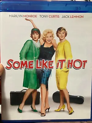 Some Like It Hot BLU RAY (region A) 1959 Marilyn Monroe Comedy Movie • $17.25