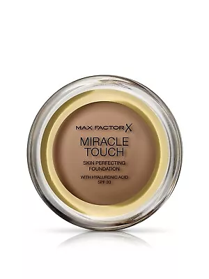 Max Factor Max Factor Miracle Touch Foundation Skin Perfecting Foundation 11.5gm • $20.71