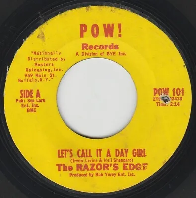 Northern RAZOR'S EDGE Let's Call It A Day Girl US POW 1966 VG++ • $2.47