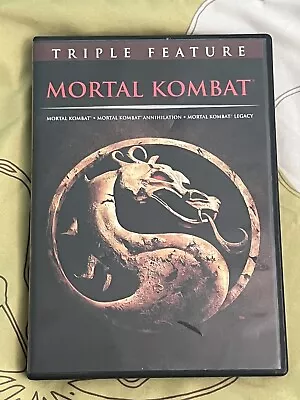 Mortal Kombat Triple Feature DVD Pre-Owned • $2