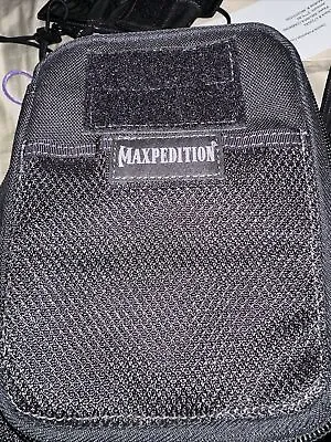 Maxpedition CHUBBY Pocket Organizer Black Ballistic Nylon Construction PT1311B • $35