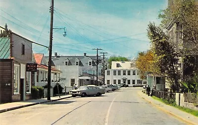 1963 SC Mt Pleasant Main Street View Mint Postcard A55 • $4.99