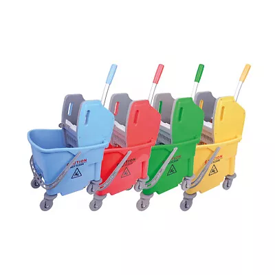 Kentucky Mop Bucket & Wringer Unit (Multi Colours) • £77.38