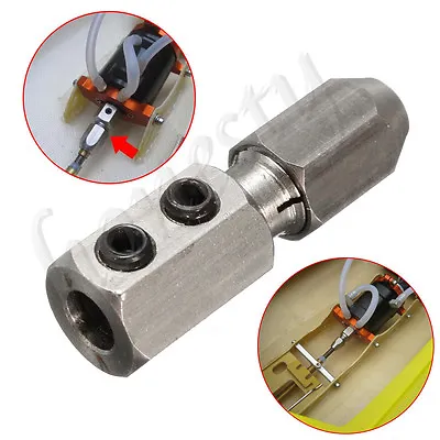 £5.69 • Buy Stainless Collet Coupler For 3.18/4/5mm Motor Shaft 4/4.76mm Flex Cable RC Boat