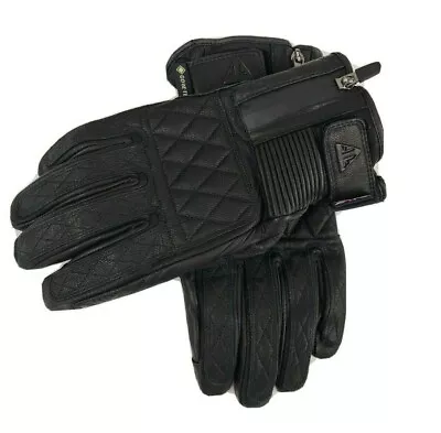 Triumph Leather Motorcycle Gloves Black Size XL • $68.45