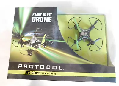 Protocol Neo-Drone Mini RC Ready To Fly Indoor Outdoor 4-Way 360 Flips 3 Speed • $25