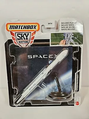 Matchbox Sky Busters Space X Falcon Heavy With Playmat MOC • $15