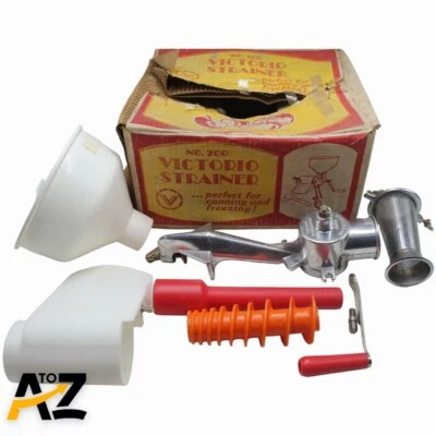 $104 • Buy Vintage Victorio No 200 Food Strainer Tomato Sauce Juicer Puree Vintantonio