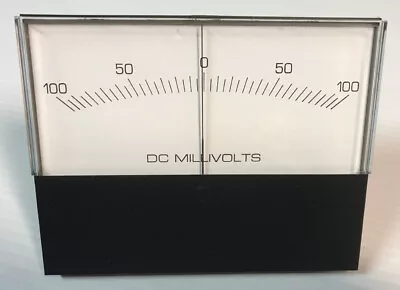 Large Analog Panel Meter - +/- 5mA Movement -  4  X 5  - Modutec • $10