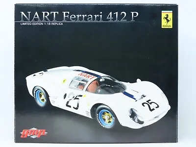 1:18 Scale GMP 1 Of 412 Die-Cast G1804116 NART Ferrari 412 P • $499.95