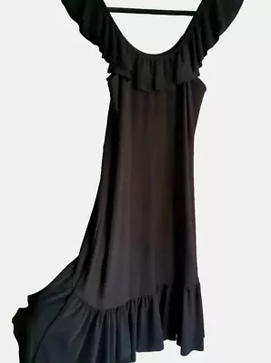 OASIS Gorgeous  Black Evening Dress Size S Approx 10 UK  • £4.99