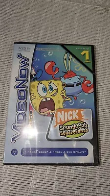 Video Now Color Disc-Spongbob Squarepants-Krab Borg Volume SB 1 PVD SEALED • $45