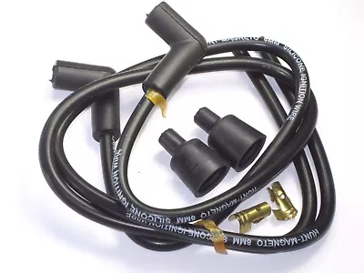 Joe Hunt Copper Core Magneto Wire Set 102 Spark Plug Wires Triumph BSA Norton • $39.99