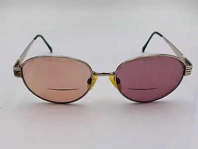 Vintage Valentino V441 Gold Metal Oval Sunglasses FRAMES ONLY Italy • $20.40