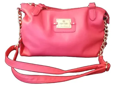 Nicole Miller Shoulder Bag Pink  • $9.50