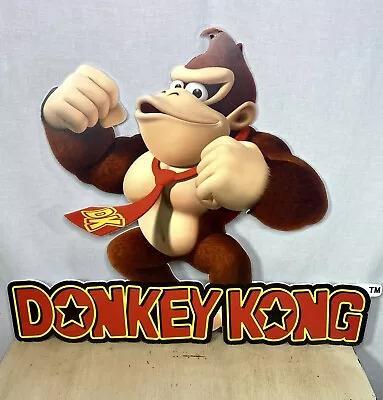 Donkey Kong Large Official Store Display Nintendo Foam Board Sign • $168.99