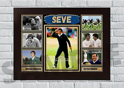 £17.99 • Buy Seve Ballesteros Golf Icon A4/A3 Autograph/Print/Framed/Unframed Signed Gift #74