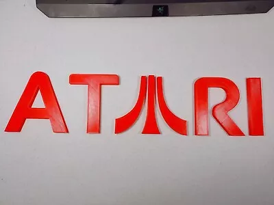 Huge! Atari 19  Logo Wall Art Video Game Videogame Sign Decoration • $18.99