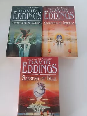 David Eddings Malloreon Book Bundle • £7.95