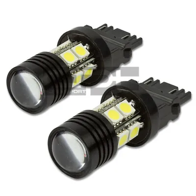 3157 10-smd Q5 12v 7w White Super Bright Led Projector Cree Lights/lamps Pair • $47.19