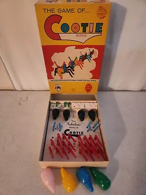 Vintage 1949 The Game Of Cootie By W.H. Schaper MFG Co. ~ Missing 3 Pieces • $9.99