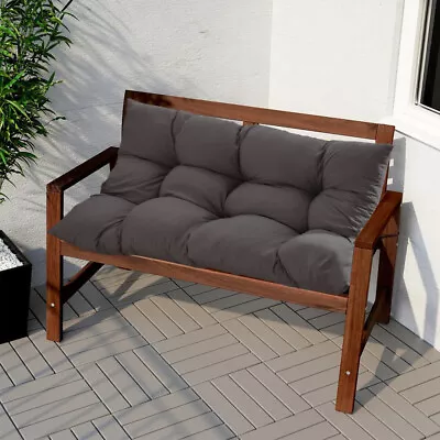 120cm Long Cushion Bench Mat Garden Lounge Chair Cushion Thicken Pad Replacement • £8.95