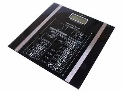 £12.95 • Buy BAUER 150Kg Digital Scale Body Fat Analyser BMI Healthy Weighing Weight Scale