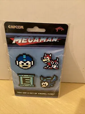 Megaman Capcom Collectable Game Figure Enamel Pin Badges Funky Loot Gaming • £11.95