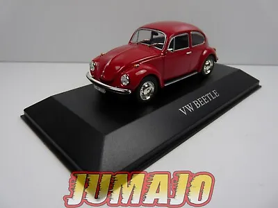 DIV37 Car 1/43 IXO Altaya Gift Volkswagen VW Beetle Red • $16.09