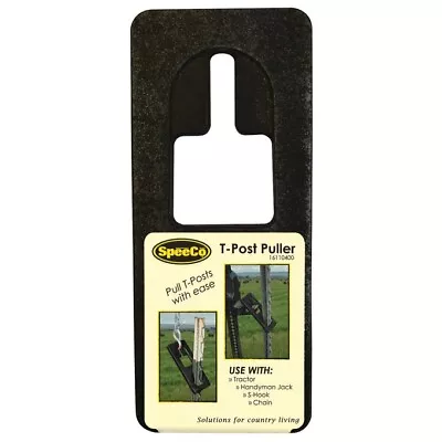$20.49 • Buy SpeeCo S16110400 T Post Puller Plate, Heavy-Duty Steel - Farm & Garden Equipment