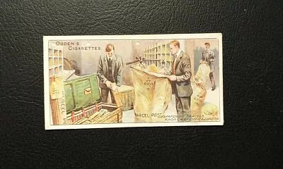 Ogdens Cigarette Card Royal Mail #38 Dispatching Parcels From Chief Office • £2.50