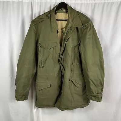 Korean War US Army M51 Field Jacket W/ Liner Long Medium • $275