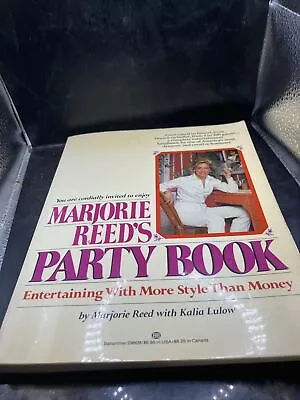 Vintage Marjorie Reed's Party Book 1981 1st Ballantine Edition Paperback. AD • $9